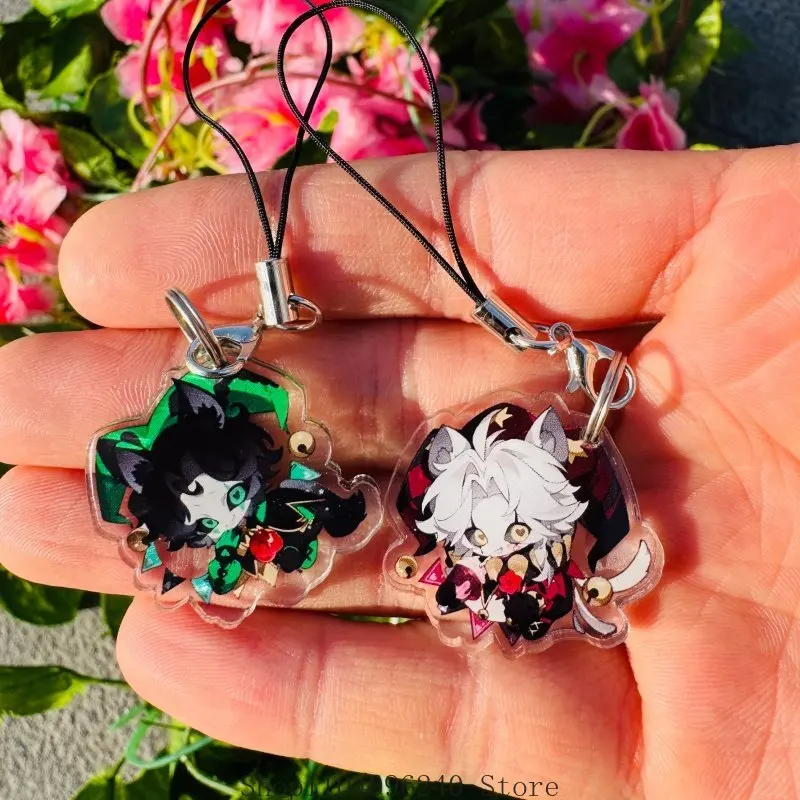 Chaîne de téléphone portable The Freak Circus Anime, pendentif pour étudiants et amis, lanière, petit pendentif, porte-clés, mascotte, cadeau pour Fans d'étudiants