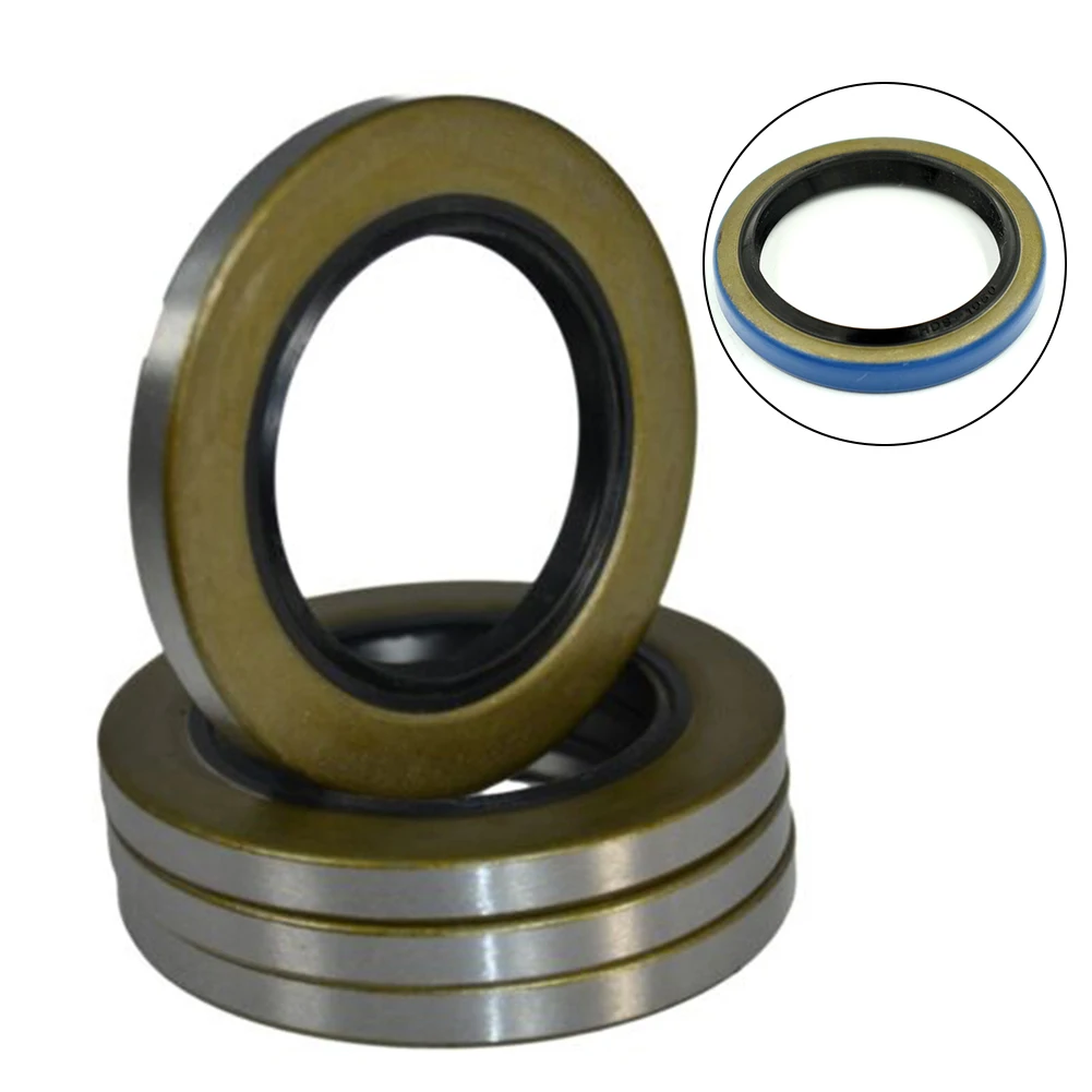 Long Lasting and Reliable  (Qty 4) 1060 15192TB Double Lip Seals for 2 000 EZLube Axles BT16 Spindle  Easy Installation