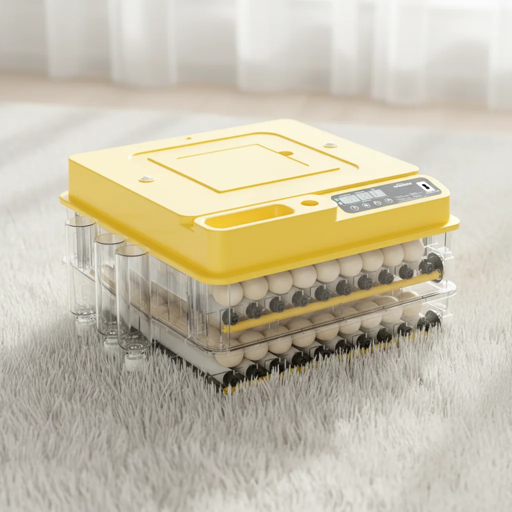 

New Design TW-128 Automatic Egg Incubator with PP Material 99% Hatching Rate for Bird Goose Emu Reptile & Duck Eggs