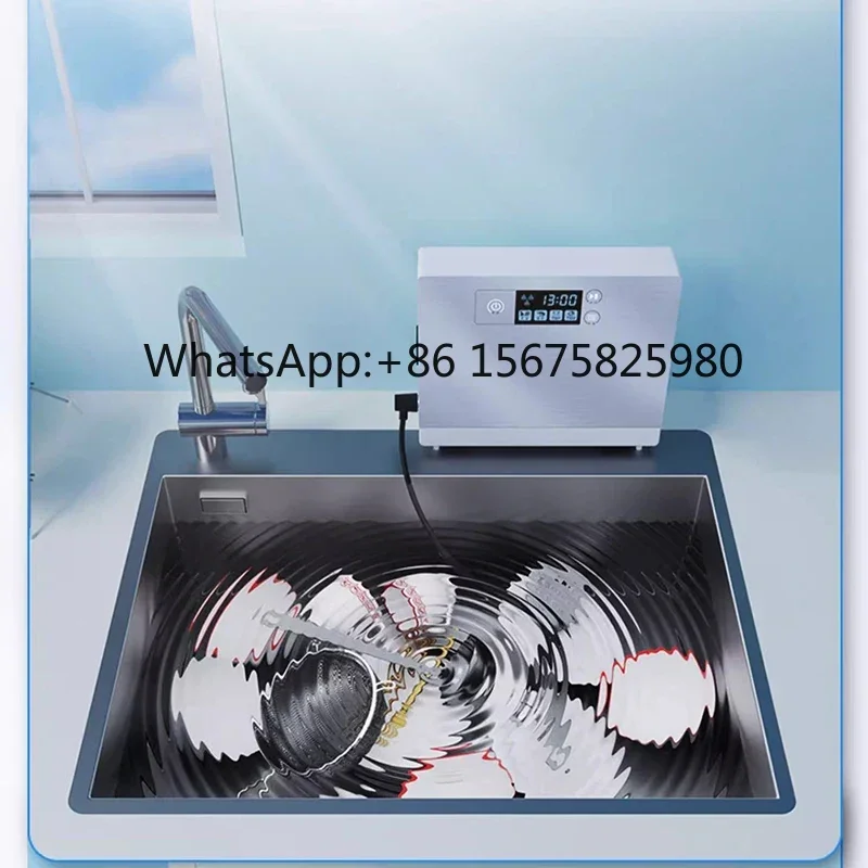 Independent External Ultrasonic Dishwasher Sink Desktop Automatic Small H ousehold Vegetable Washing Machine