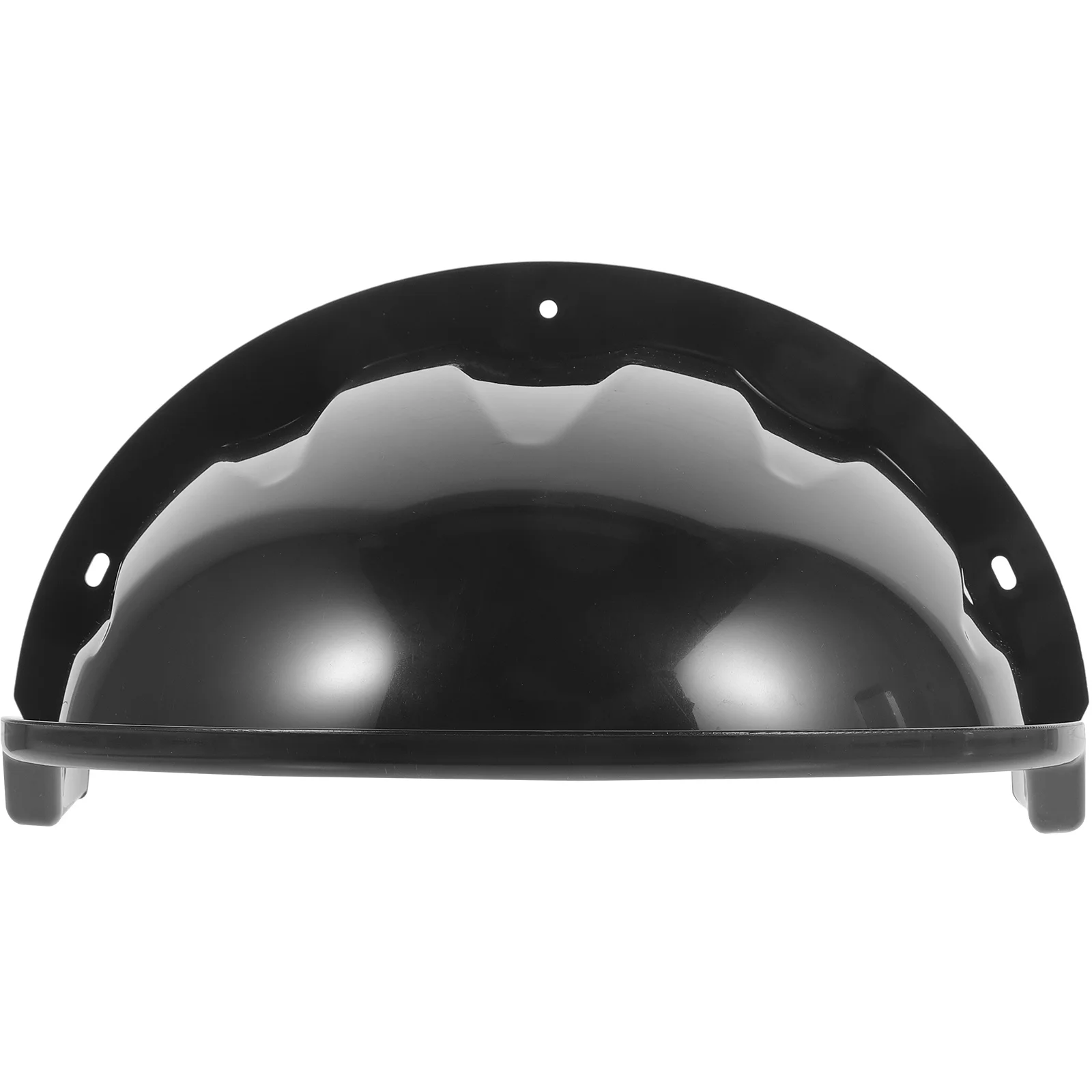 

Outdoor Dome Enclosure Rain Cover Gate Security Protection Sun Visor Shield Black