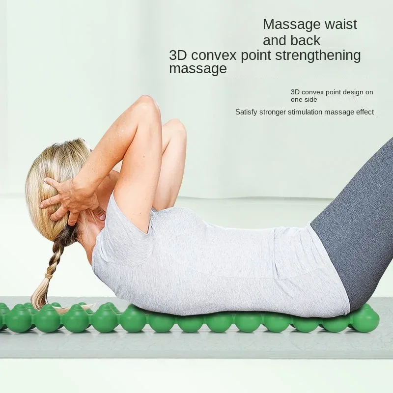 Masajeador de espalda portátil estilo plegable, masaje de relajación muscular, Ejercicios de Pilates