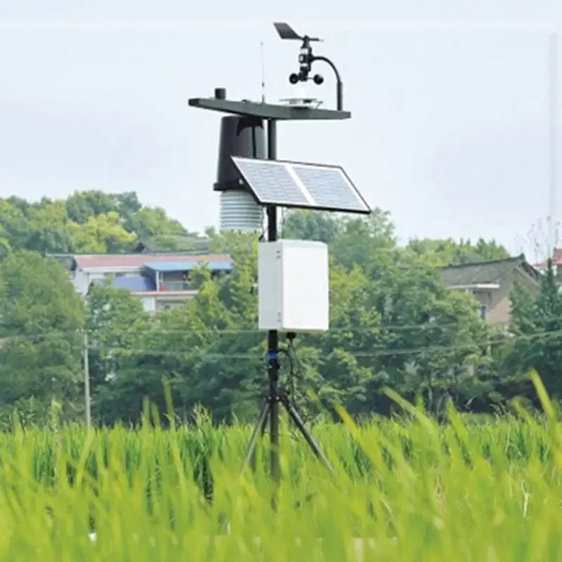 Agricultural Machinery Supporting Weather Microclimate Information Collection System