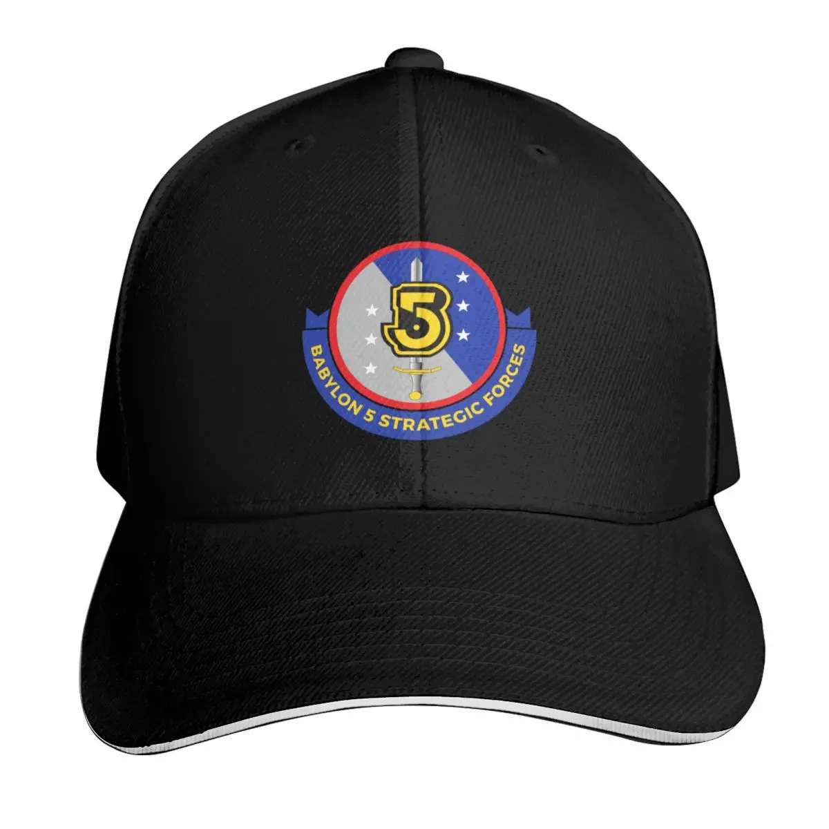 Babylon 5. Sci fi Baseball Cap Streetwear Hip Hop Trendy Vintage Retro Embroidered Lightweight Packable