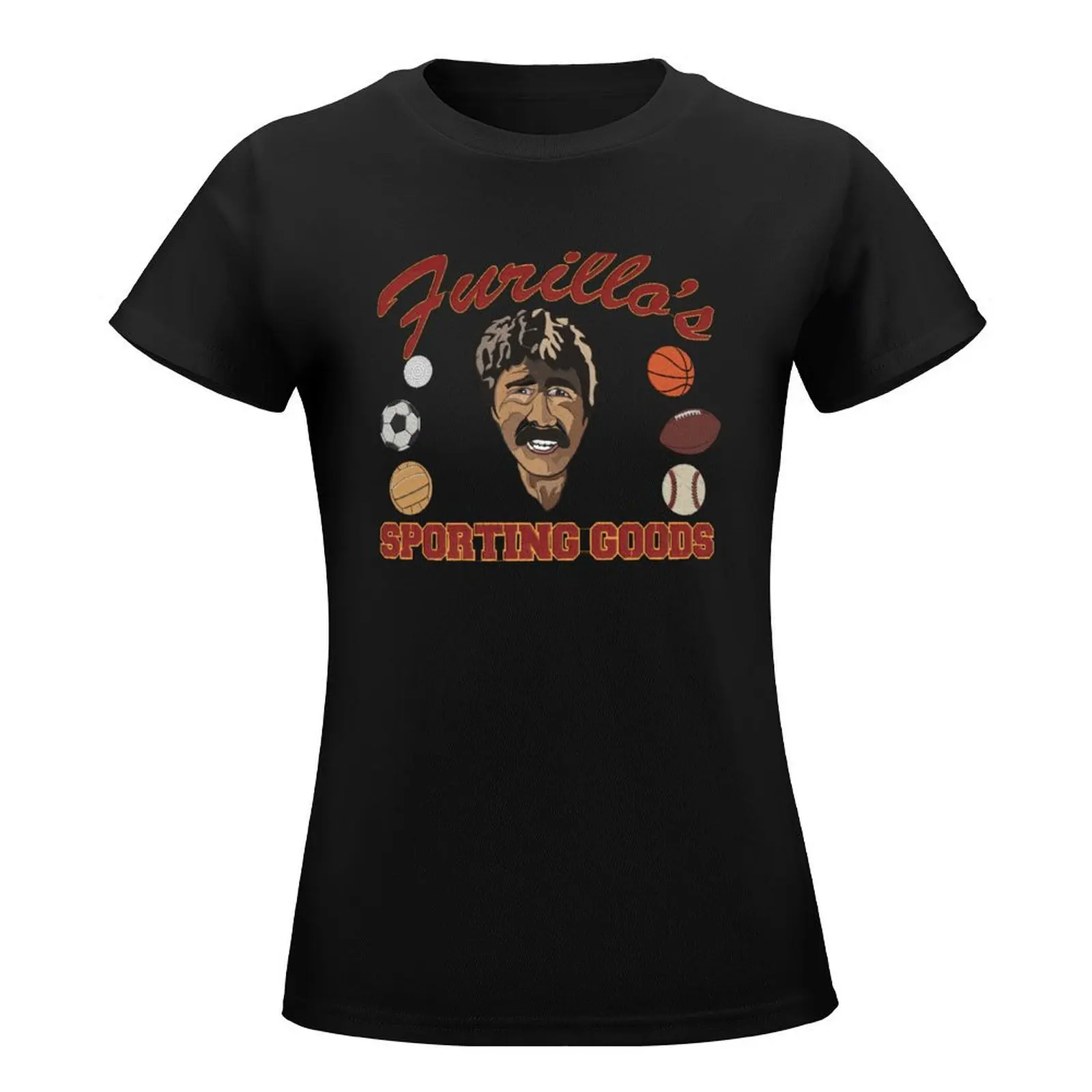 Furillo's Sporting Goods T-Shirt customizeds vintage clothes hippie clothes Woman clothing