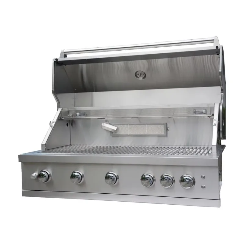 Super Modern Luxurious Heavy Duty Premium Built-in Built SUS 304 Stainless Steel Outdoor Kitchen Home Garden Gas LPG NG BBQ