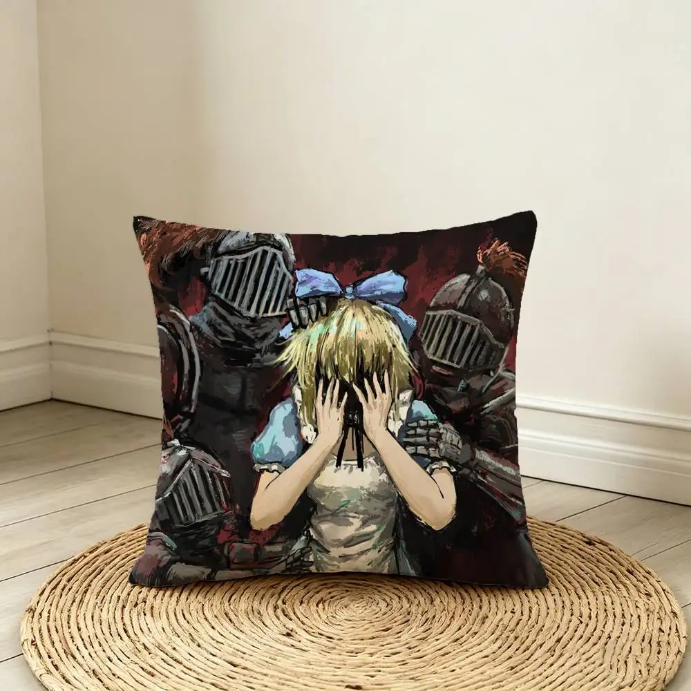 Game Black Souls Anime   Double-sided print Pillow Case Cushion Cover Throw Pillow Case For Car Sofa