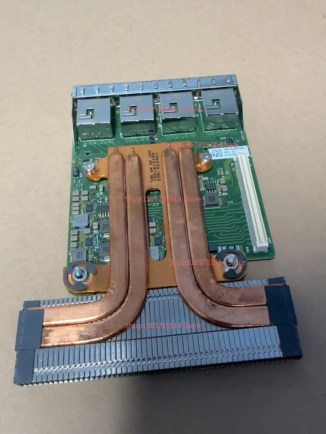 For Dell 064PJ8 Four-port 10 Gigabit Electronic Port Sub-card Intel X550 T4 Server Network Interface Card