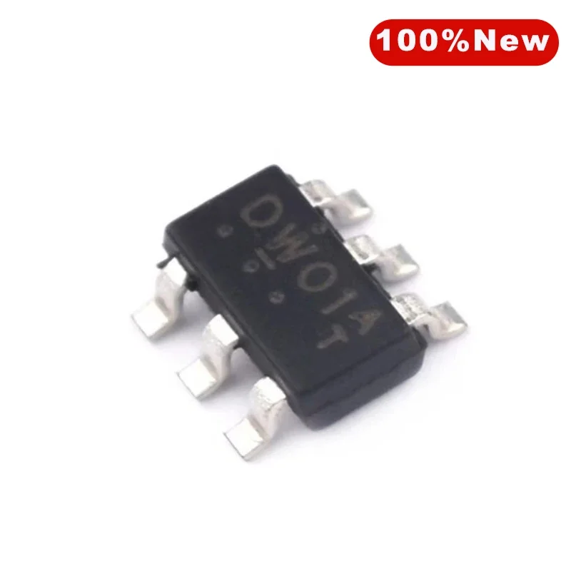 1000pcs/Lot DW01 DW01A 1.5V~9V SOT-23-6 Lithium battery protection IC