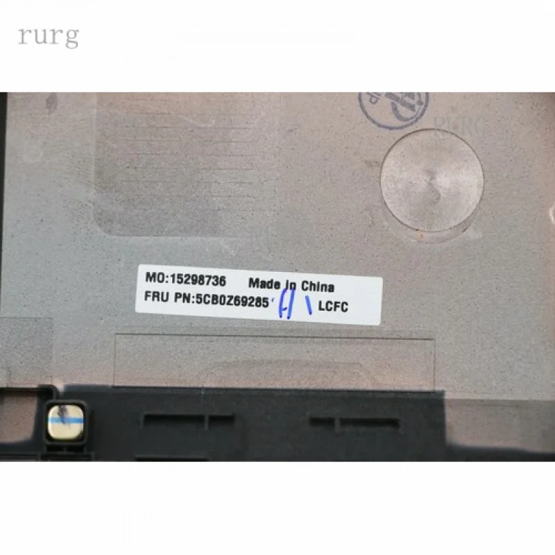 L  5CB0Z69285 New For Lenovo ThinkPad P14s Gen 2 Lower Bottom Base Case Cover Black