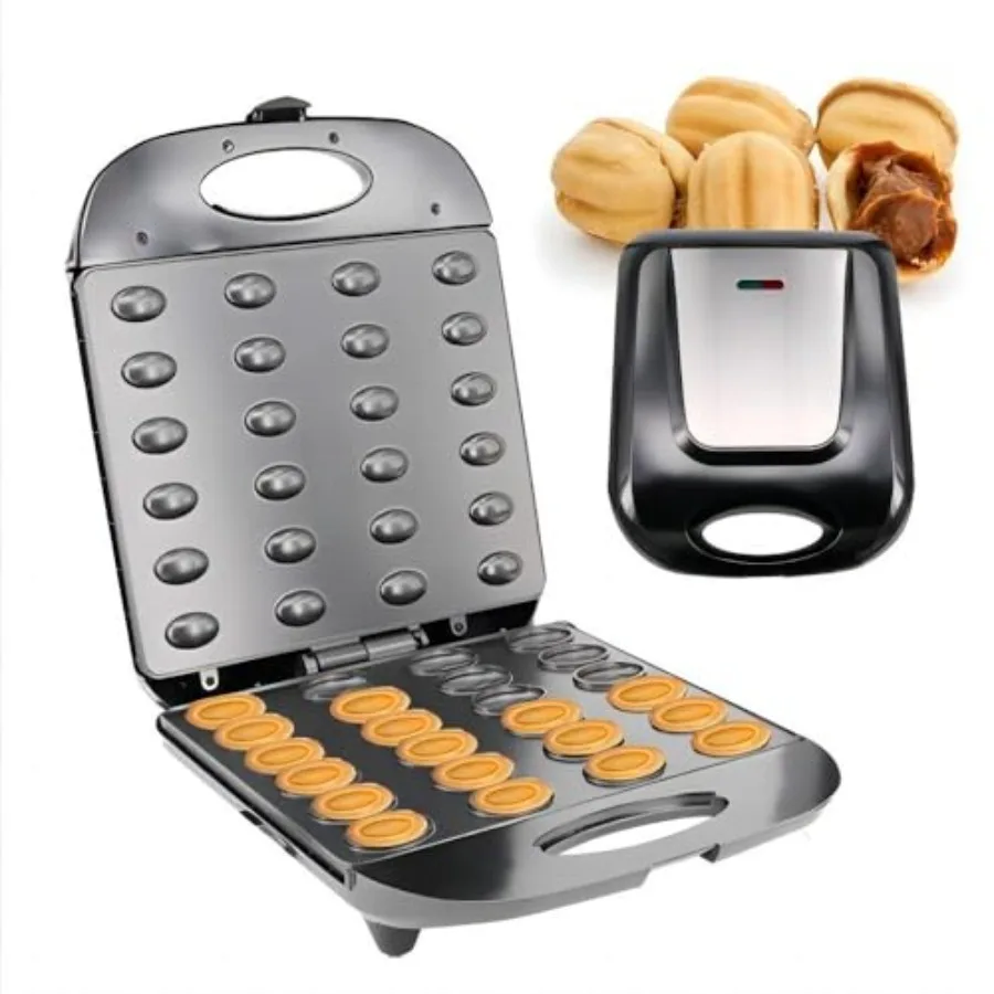 Electric Walnut Cookie Maker with 24 Holes