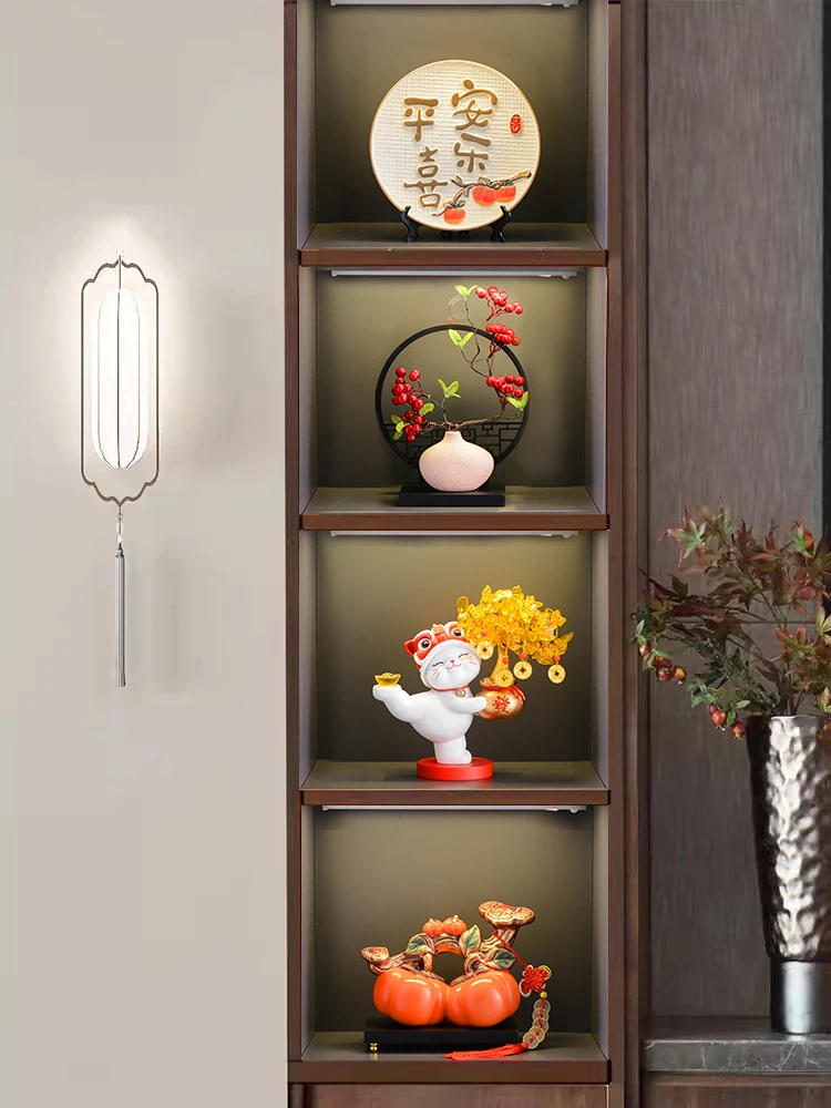 شجرة الحظ محظوظ القط زخرفة خزانة مشروبات تلفزيون خزانة افتتاح متجر الهدايا صفحة الخروج غرفة المعيشة هووسورمينغ هدية #5