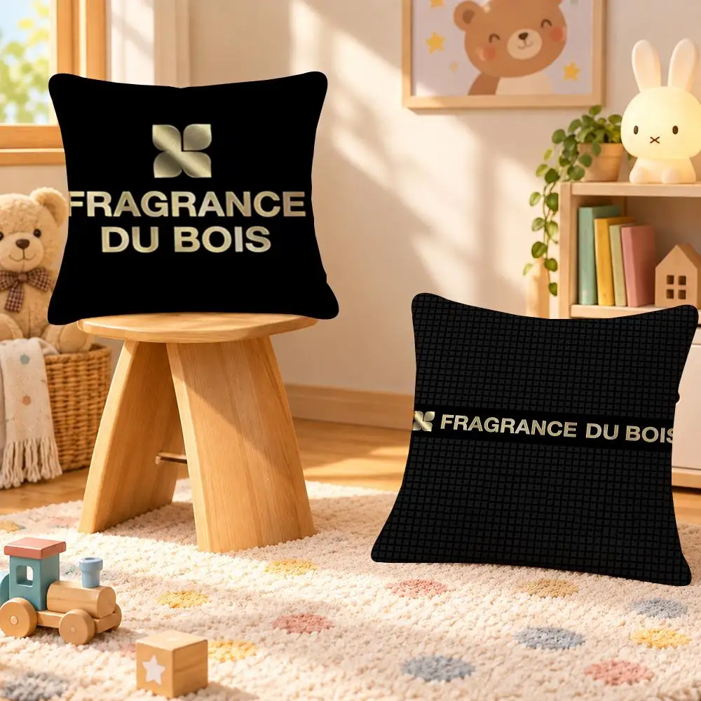 Brand Fragrance Du Bois Oud Scent Cushion Cover Personalized Decorative Living Room Home Sofa Bedroom Office Car Decor