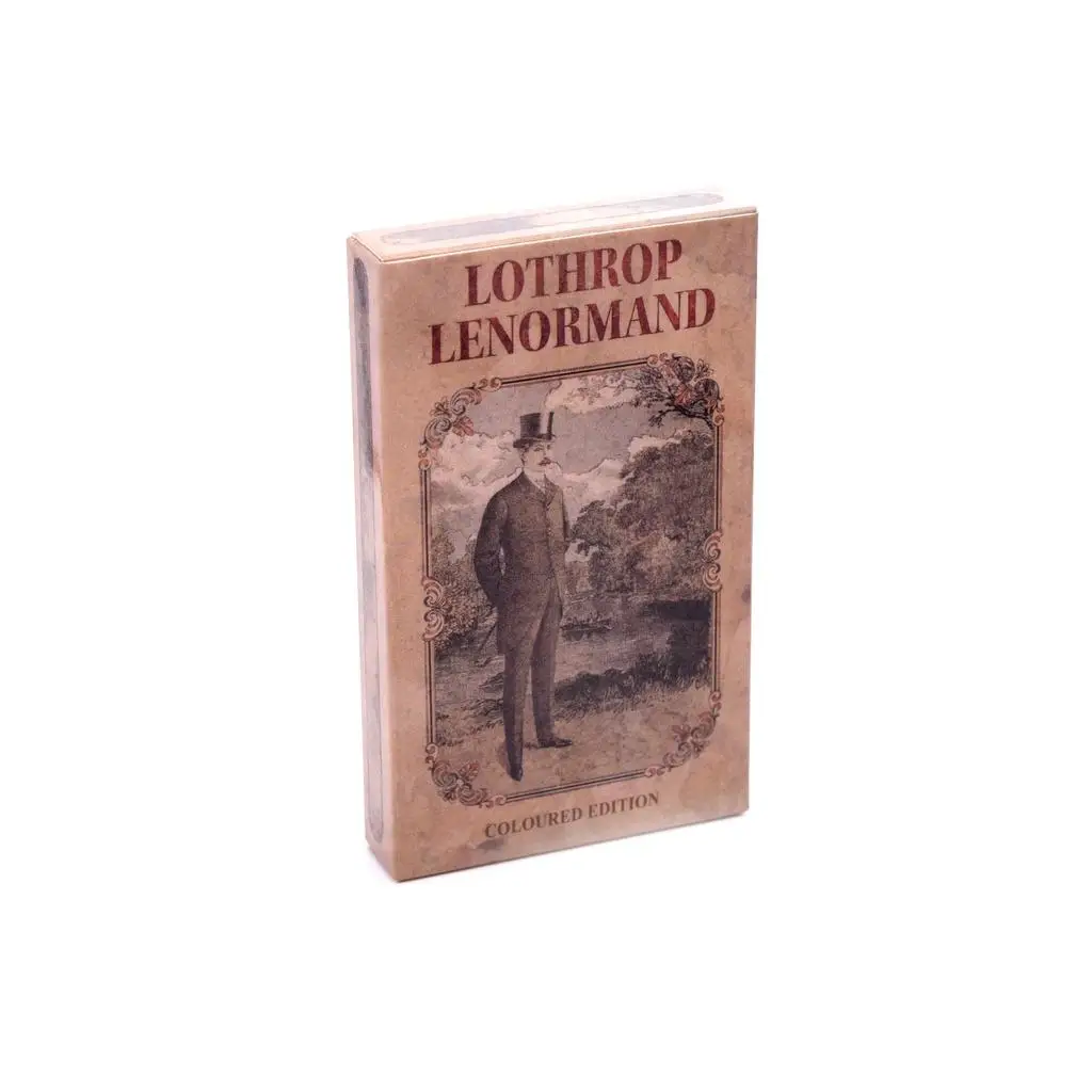 Lothrop Lenormand Oracle Cards Leisure Party Table Game Fortune-telling Prophecy Tarot Deck