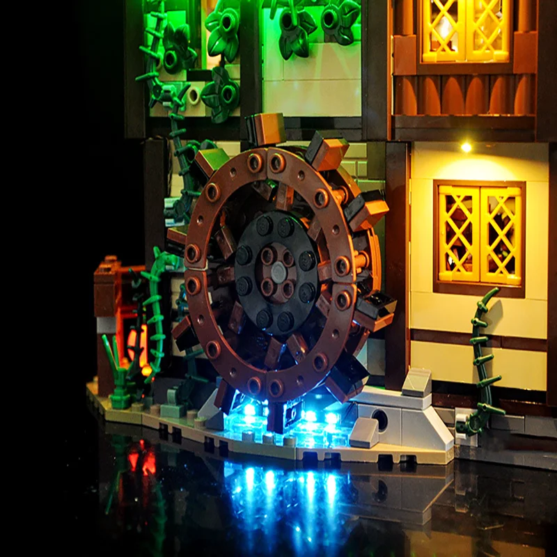 LYBMTWF ชุดไฟ LED เข้ากันได้กับเลโก้ 21341 บล็อกตัวต่อบ้าน (ไม่รวมอิฐแบบจำลอง)