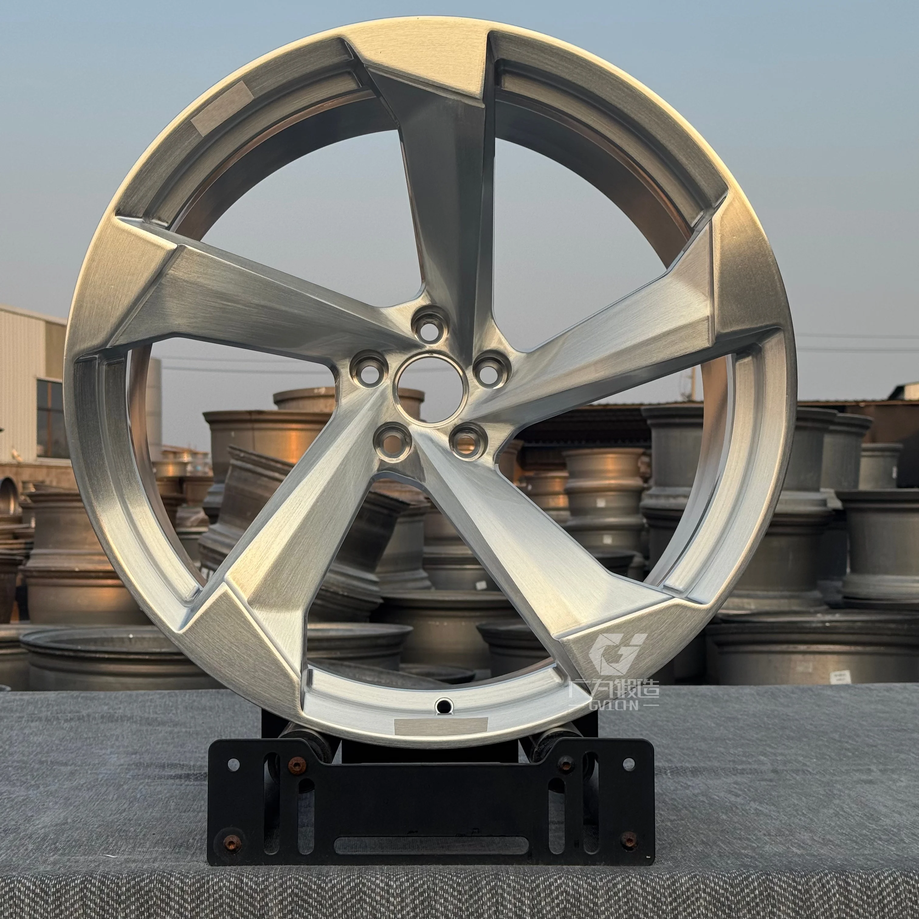 Custom Forged 5 Arm Rotor Wheels 5x112 19 20 21 22 23 Inches for Audi A3 8V A4 B8 B9 and VW Golf Mk7 Passat B8 Tiguan Rim
