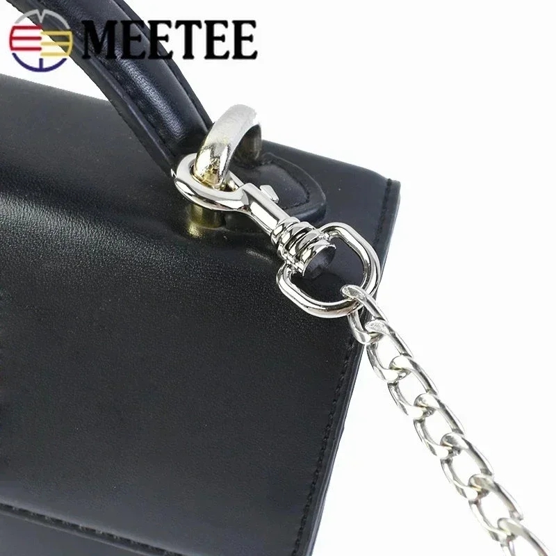 Meetee 10/20/30 Pz 12/15mm Fibbia In Metallo Portachiavi Girevole Aragosta Chiusura A Scatto Borsa Cinghia Collegare Gancio Borsa FAI DA TE