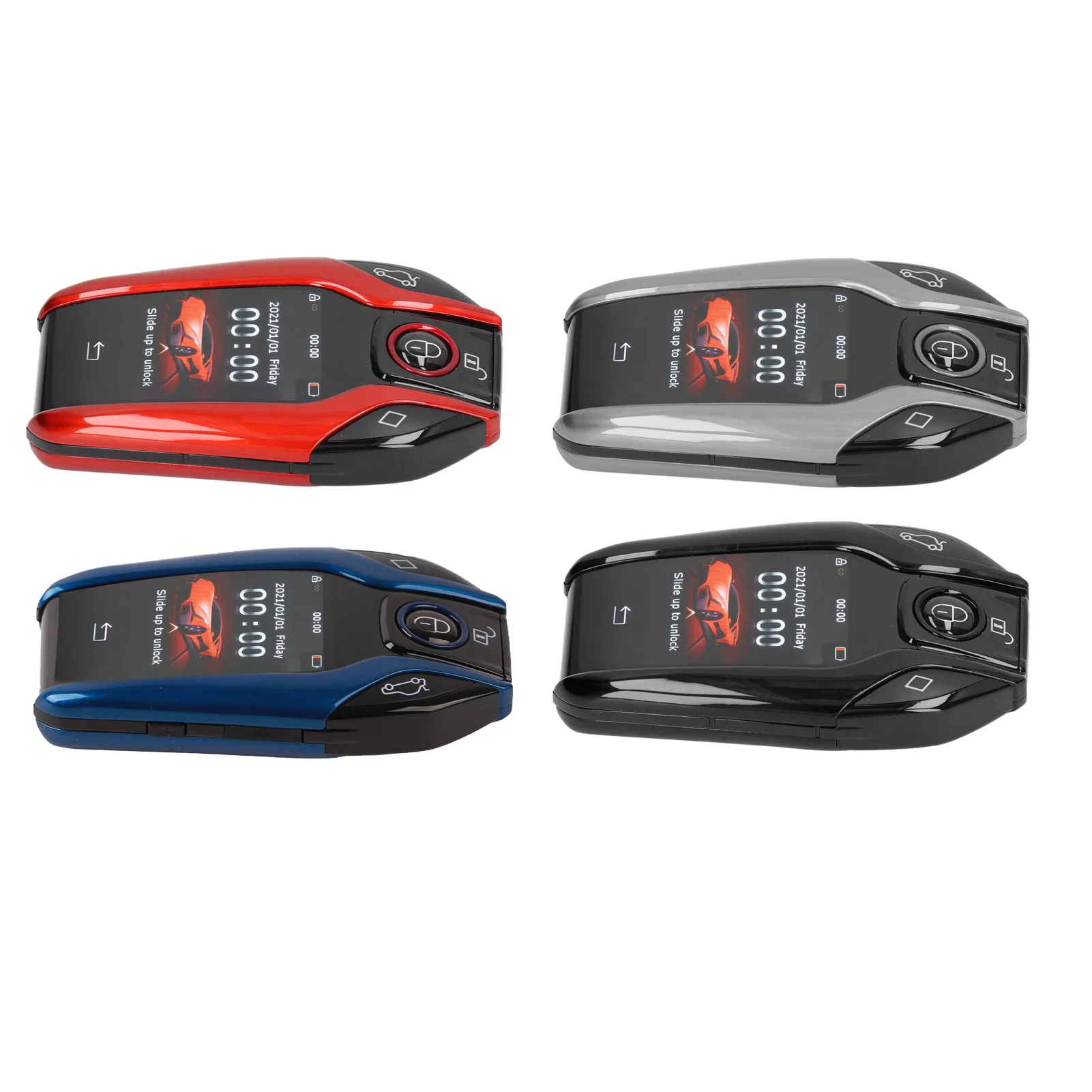 LCD Smart Key Smart Key TK800+ LCD Smart Key รีโมท Keyless Entry สําหรับทั้งหมด Start Stop Engine ปุ่ม