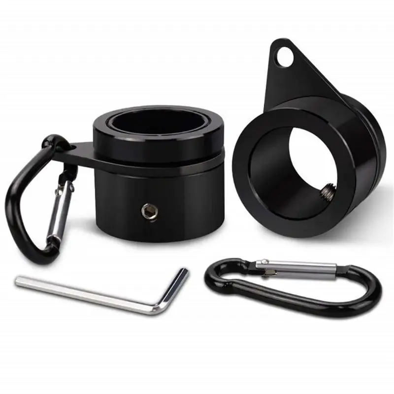 E8BD 1pair/2pairs Flag Mounting Rings Prevents Tangling Practical Flagpoles Rotating Rings for Personal or Commercial Use