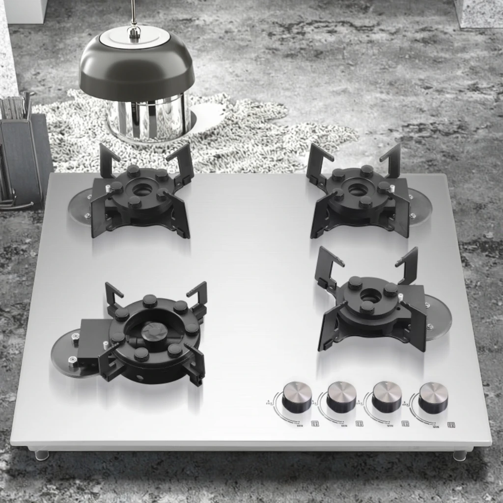 

Portable Stainless Steel Built-in Table Top Cooking Gas Stoves for Home Kitchen Restaurant