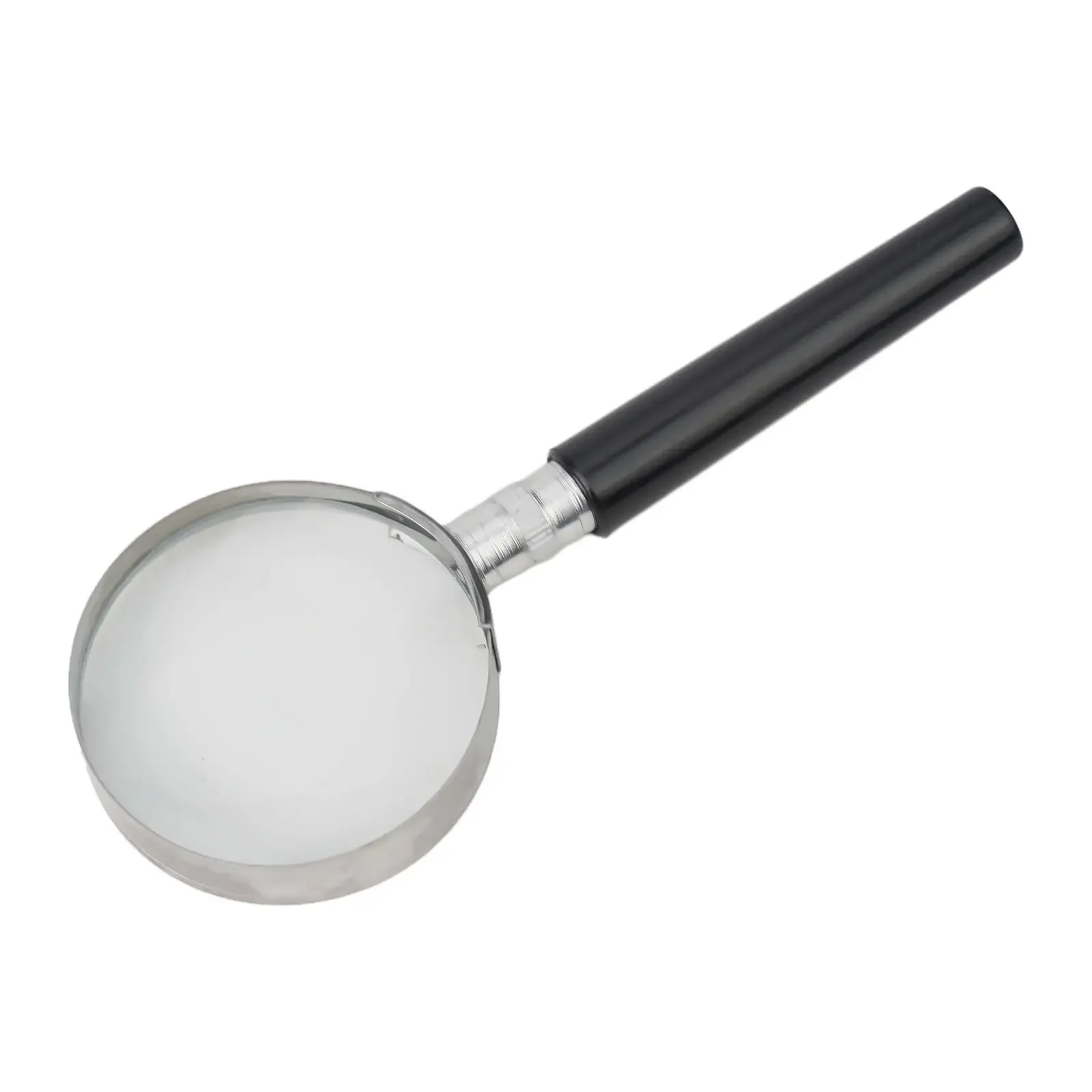 10X Magnifier 50mm Compact Handheld Magnifying 2inch Glass Handle Magnification Magnifier New Practical 1pcs High Quality