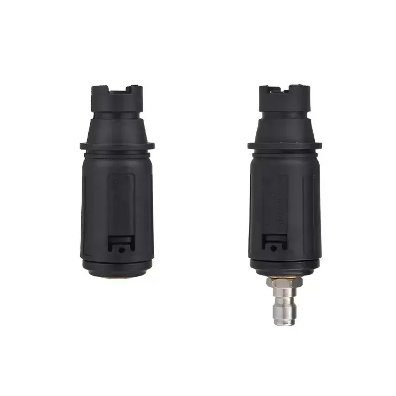 Adjustable Duckbill Spray Nozzle 1/4 Quick Release Plug 3 Water Jet Modes High Pressure Washer Tip Car Patio Cleaning Accessory