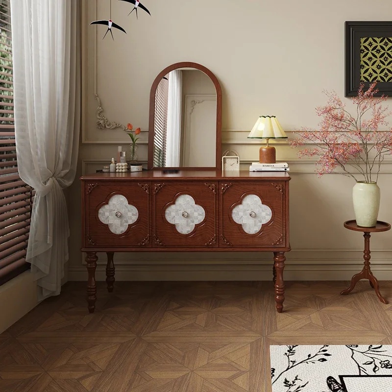 Design Premium Console Table Living Room Entrance Hall Luxury Vintage Console Table Aesthetic Trendy Wohnzimmer Tisch Furniture
