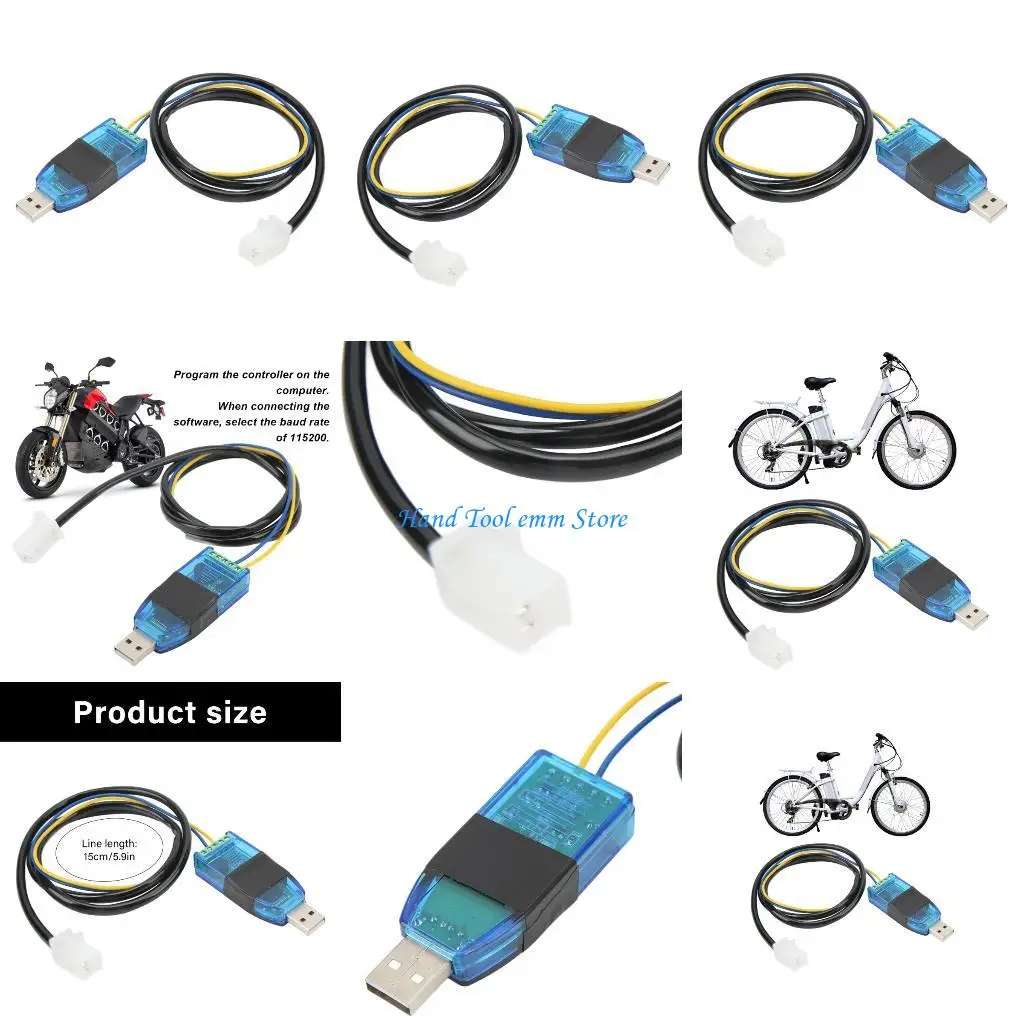 

H37F Compatible USB Cable for Motorcycle Scooter Controller Programming and Configuration