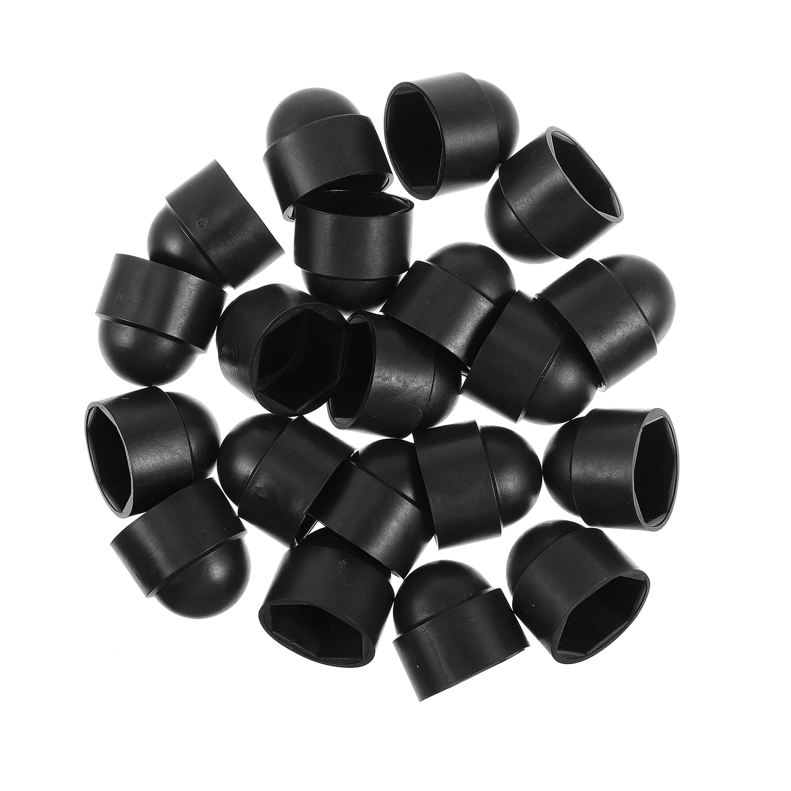 

20 Pcs Bolt Caps Hexagon Bolt Nut Caps Nut Protection Nylon Covers Screws Dome Waterproof Industrial Furniture Hardware