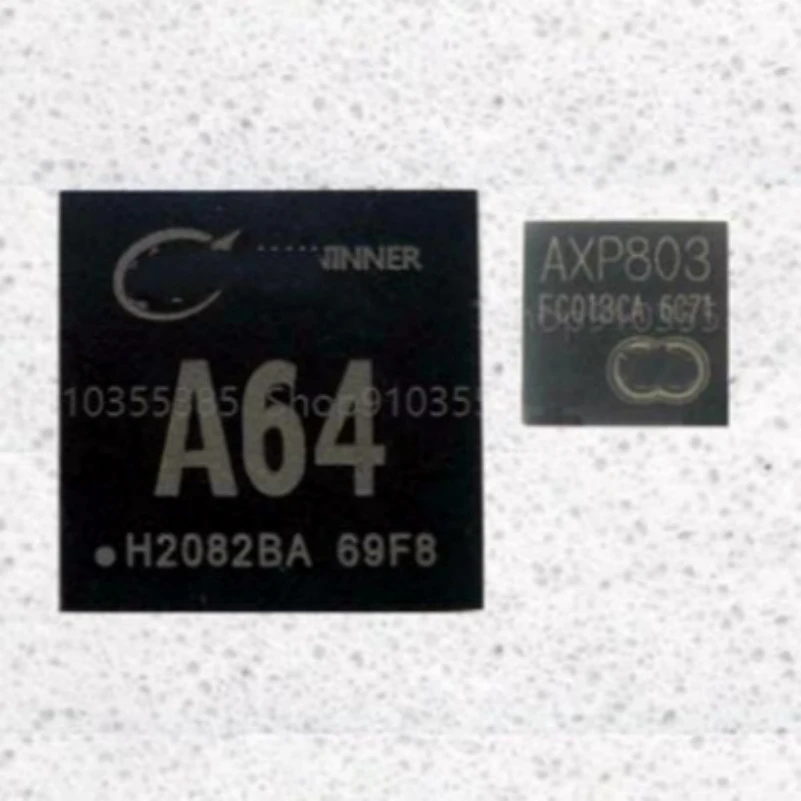 2-10pcs New ALLWINNER A64 AXP803 BGA 396 4K 64-bit quad-core flat-panel CPU processor chip