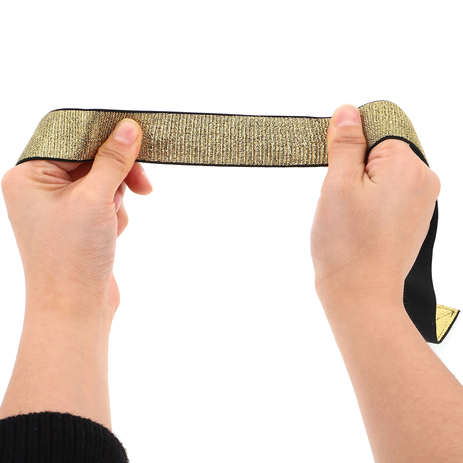 

2pcs Fixing Band Elastic Adjustable Strap for Lace Front Melting Edges Cap Hairline Laying Tool