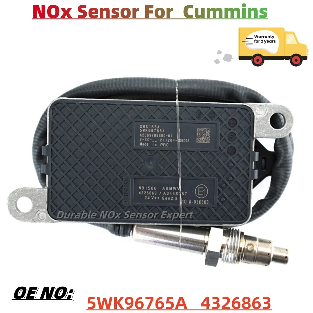 5WK96756A 5WK96756 SNS156A A2C95913000-01 Original New Nitrogen Oxygen Nox Sensor For Cummins Engine Car Trunk Excavator