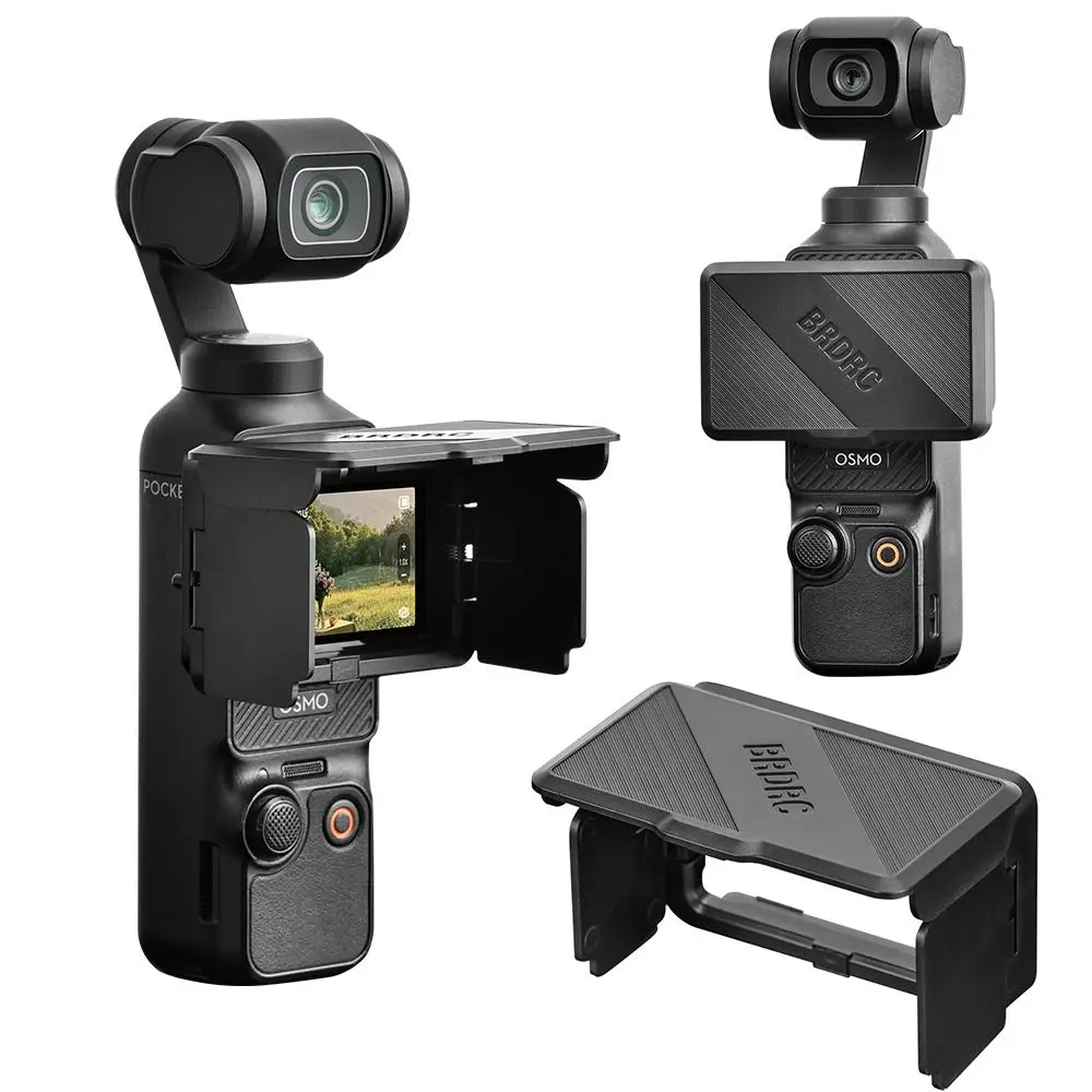 Foldable Screen Sun Shade Quick Release Magnetic Sun Hood Lightweight Screen Sunshade Hood for DJI Osmo Pocket 3/4/4P