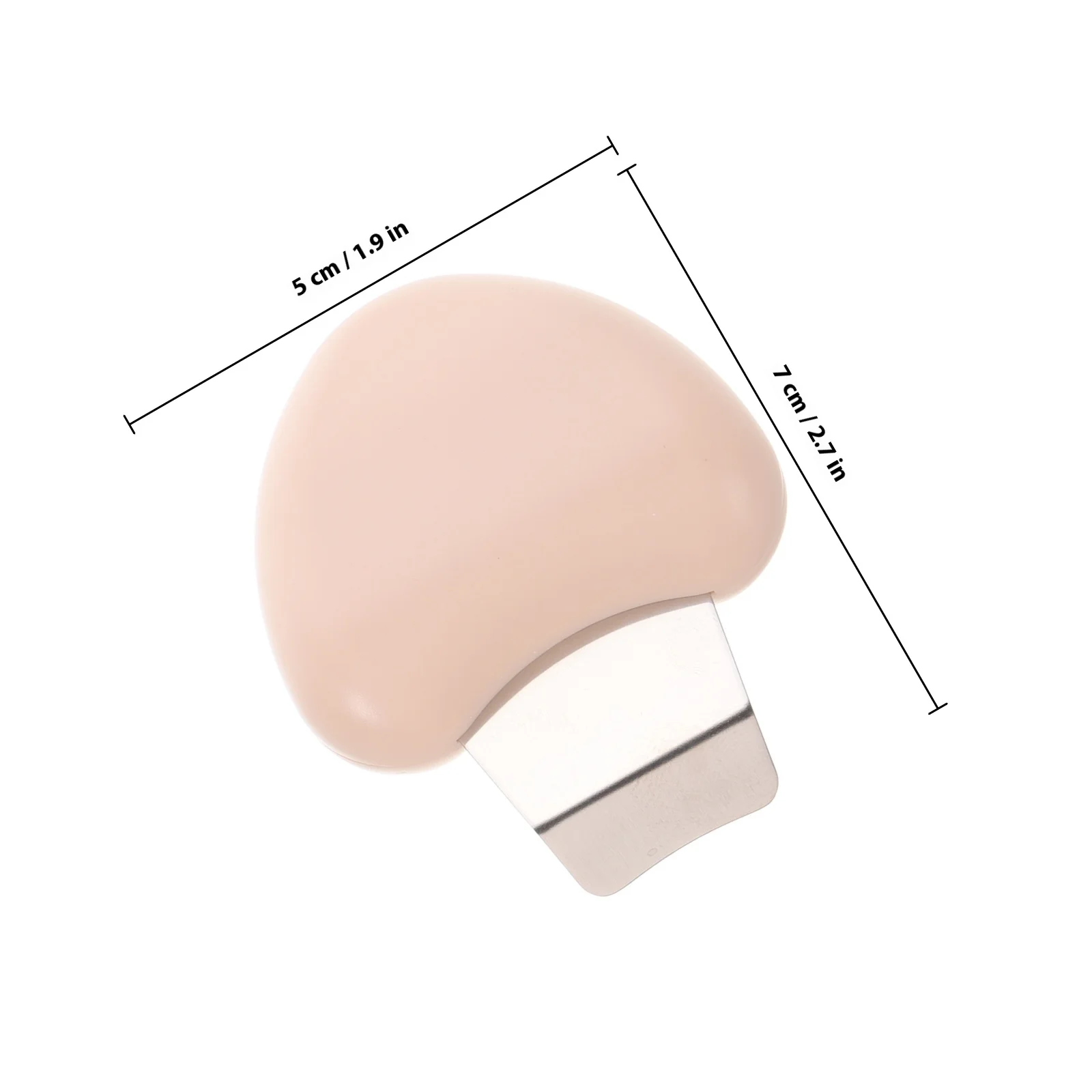 Estrattore di punti neri in acciaio inossidabile Strumento per la rimozione dei brufoli del viso in metallo Raschietto per punti neri per il viso Strumento per l'estrazione dei brufoli