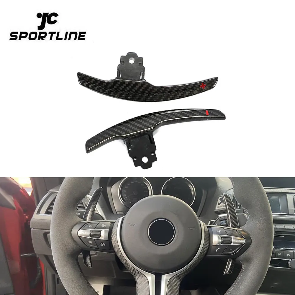 

Modify Luxury Universal Dry Carbon Fiber M3 M4 Car Shift Knob Cover For BMW M Model M2 M5 M6 2-Door 2012-2020