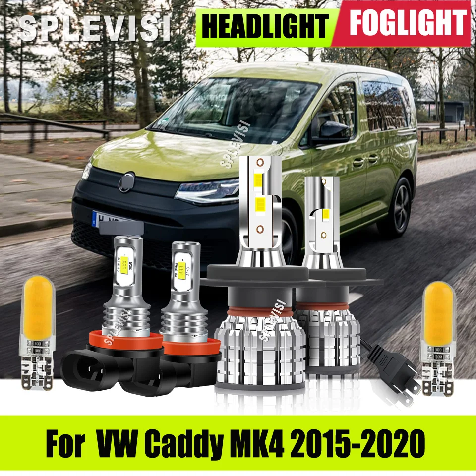 

120W 12000LM H4 9003 Car Headlight LED Lamp H11 711 Foglight Bulbs car led light For VW Caddy MK4 2015 2016 2017 2018 2019 2020