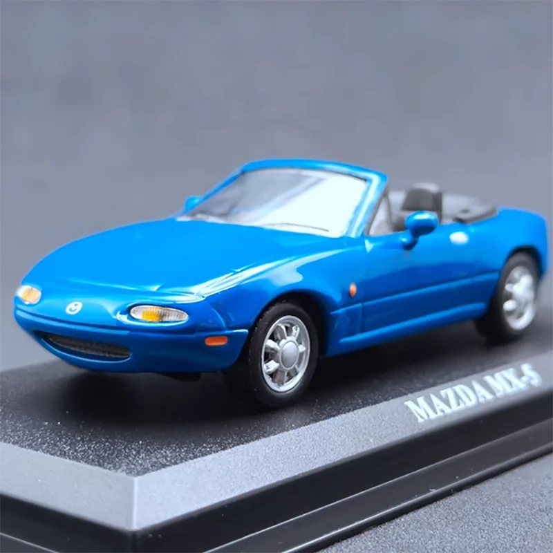 Diecast 1/43 Scale Mazda RX5 Convertible Two Door Sports Car Alloy Car Model Collection Display Toy Gifts Souvenirs