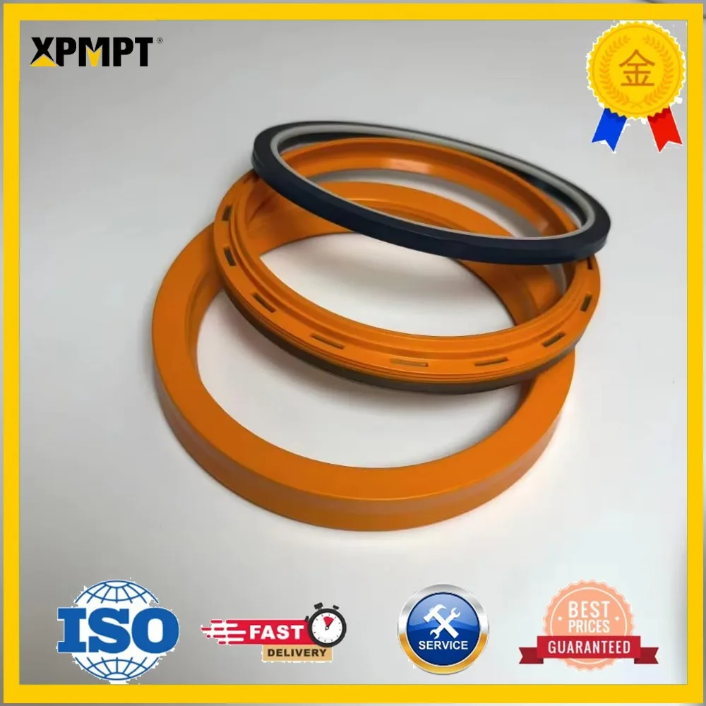 Hydraulic Seal Kit Compatible with Hyundai R225LC-7, R220LC-7, R220-7 31Y1-15880 Excavator Boom Cylinder O RING Oil Seal Kit