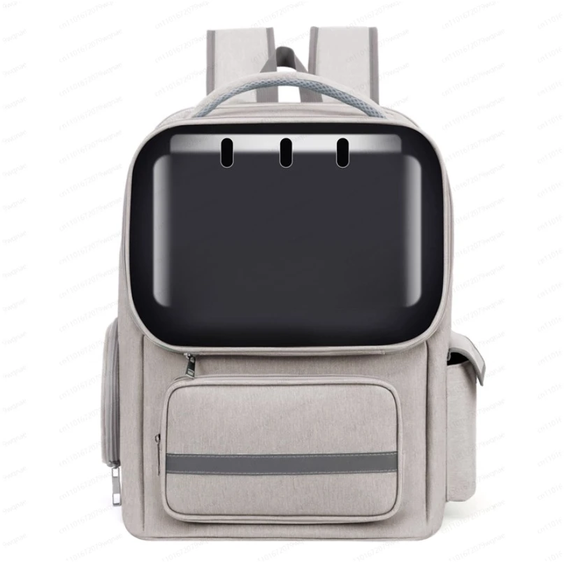 

For Pet Cat Carrier Bag Outdoor Travel Backpack for Cats Small Dogs Breathable Cat Carrying Bag Transparent Pet Supplies