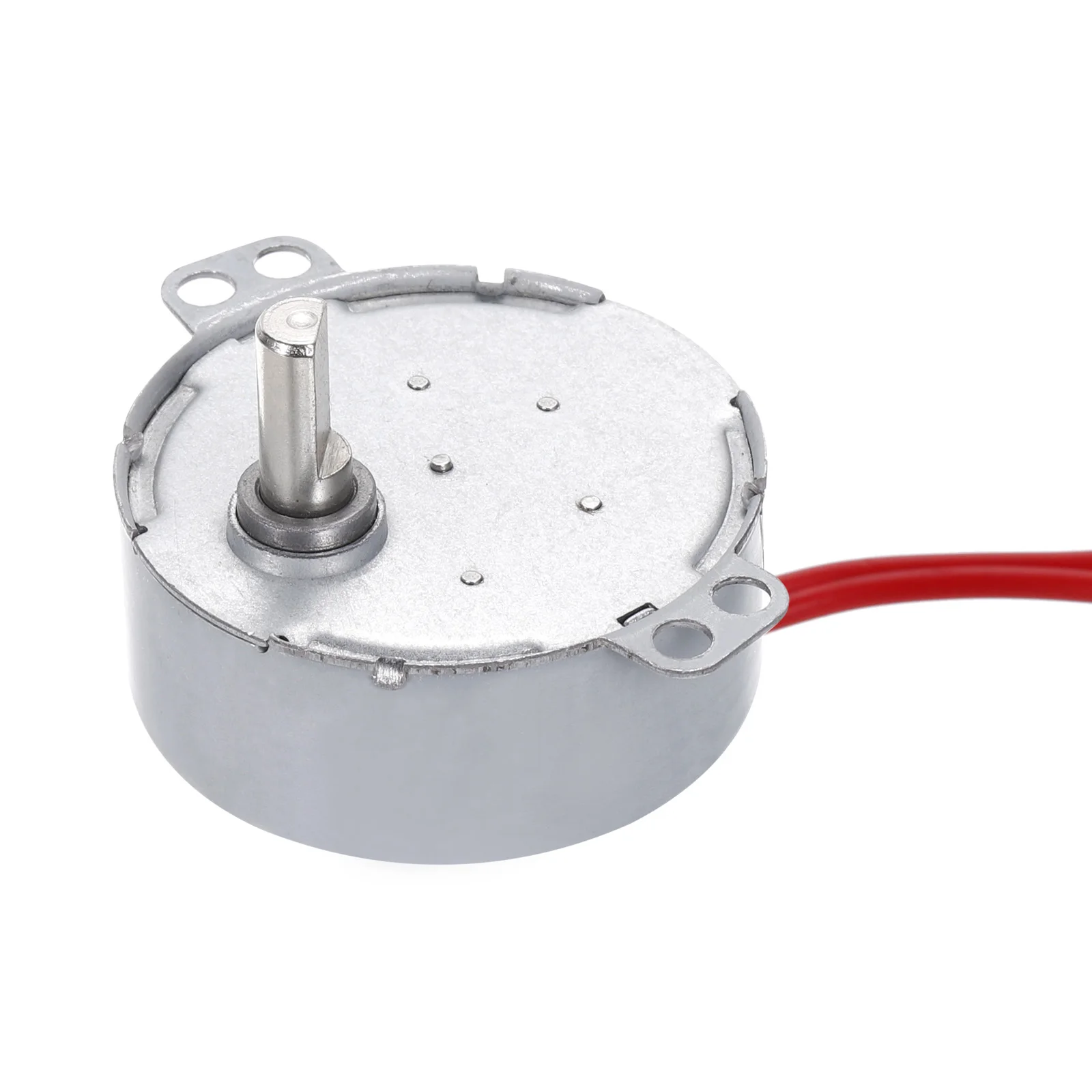 AC 12V 24V 50-60Hz Permanent Magnet Synchronous Motor 0.9RPM-70RPM CW 4W D Shaft AC Electric Motor for Microwave Oven Parts Fan