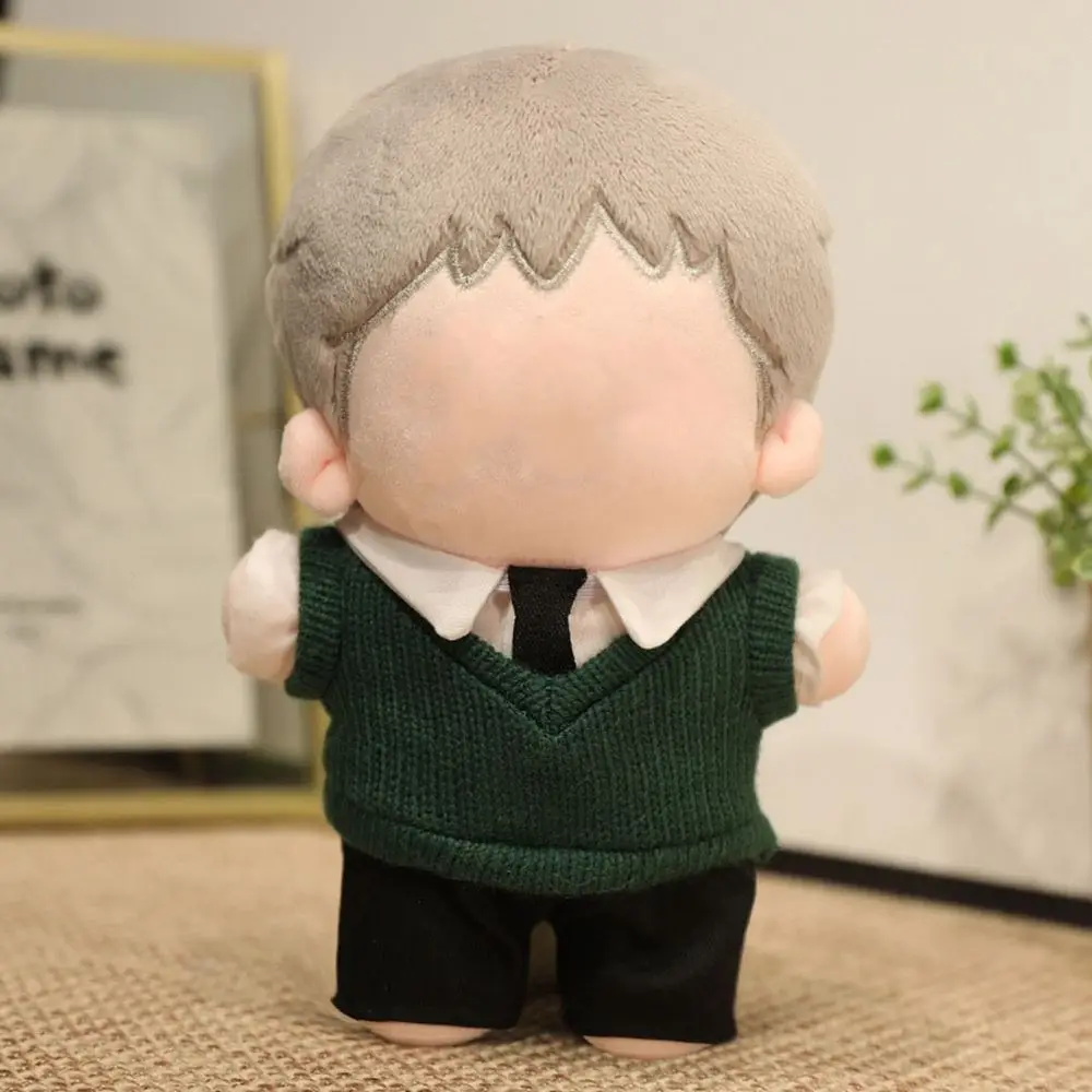 New Doll Clothes for 20cm Dolls Overalls Accessories Plush Doll\'s Clothing Sweater Stuffed Toy Dolls Outfit for Korea Idol Dolls