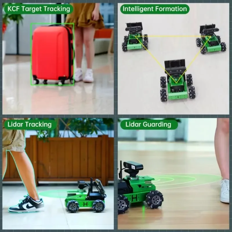 Waveshare JetBot Smart AI Kit Car Robot Powered By Jetson Nano Official Partner Support ROS Robot Operating System Ros Robot