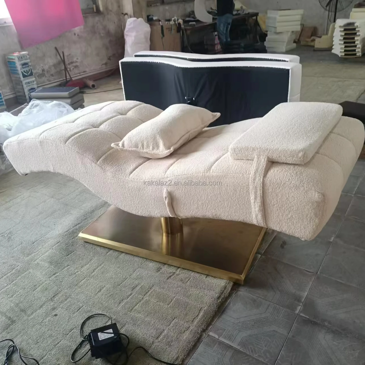 White Beauty Bed Eyelash Extension Bed Beauty Salon Beauty Electric Bed