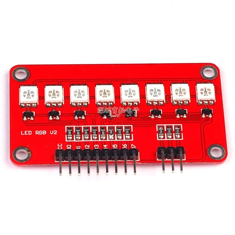 Modul Lampu Air LED Warna-warni RGB 5050/Robot SCM yang Kompatibel