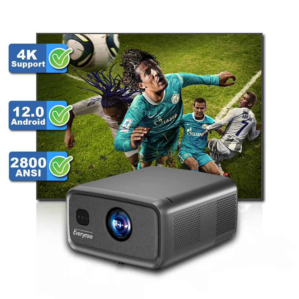 

2800ANSI 4k проектор Cubelite MAX открытый 1080p проектор домашний 3d светодиодный проектор проектор 4k проектор для домашнего кинотеатра Android 4k