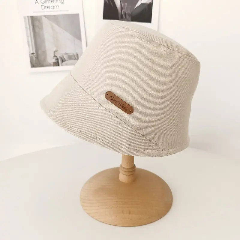 New Fisherman Hat Spring and Autumn Basin Hat Simple Style Bucket Hat Fashion Design Women Hat