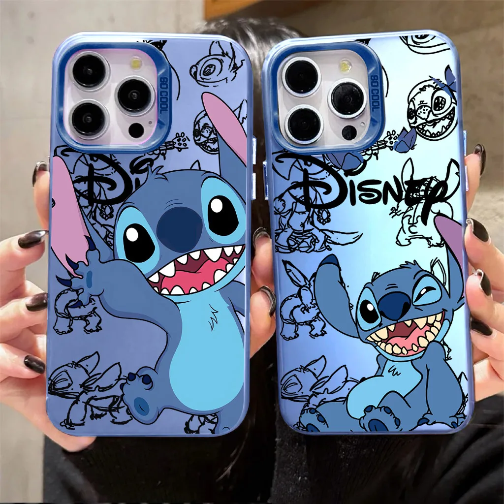 Funda de Teléfono con Diseño de Stitch para Oppo Reno14 Reno13 Reno12 Reno11 Reno10 Reno8 Reno7 Reno6 Reno5 Z F T Pro Plus 4G 5G Mate
