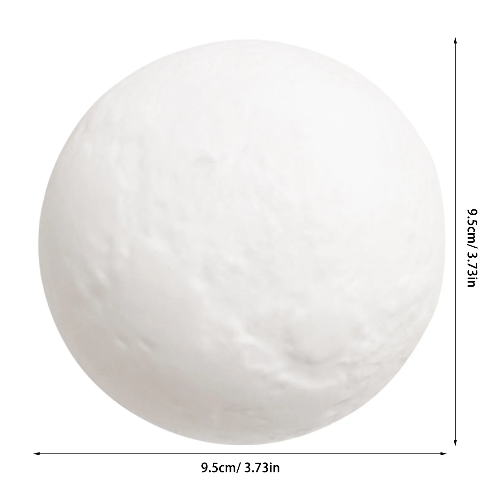 2Pcs Bedside Moon Night Lamps Small Compact Decorative Moon Lamps Night Light for Home Dormitory Bedroom Creative Moonlight