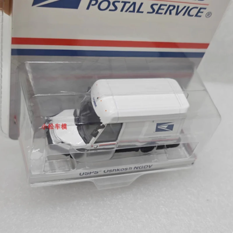 GreenLight Diecast مقياس 1:64 USPS Oshkosh خدمة بريدية سبيكة نموذج سيارة مجموعة كلاسيكية عرض اللعب