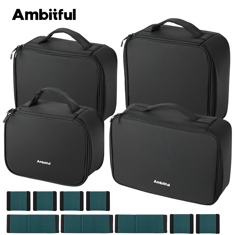 AMBITFUL Zoom P7 II Сумка для переноски фотостудии Размер S/M/L Дорожная сумка для DLSR Lens Drone GODOX DJI GoPro